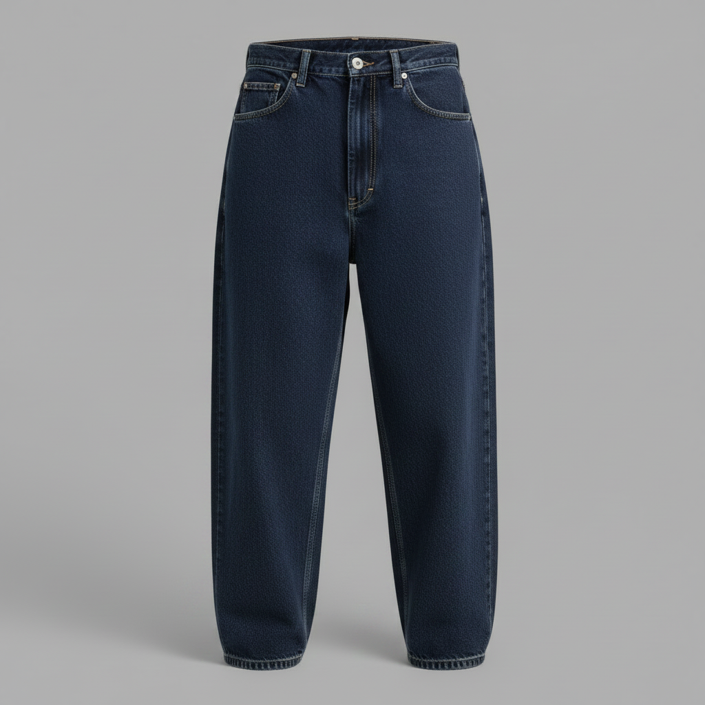Loose Fit Wide Leg Jeans | Comfortable Urban Pants