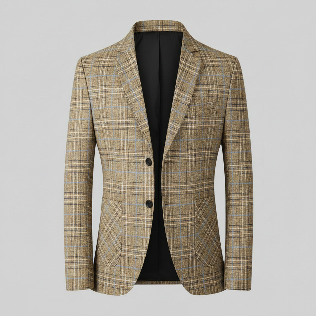 Men's Slim Fit Lightweight Blazer | Elegant Casual Blazer Jacket
