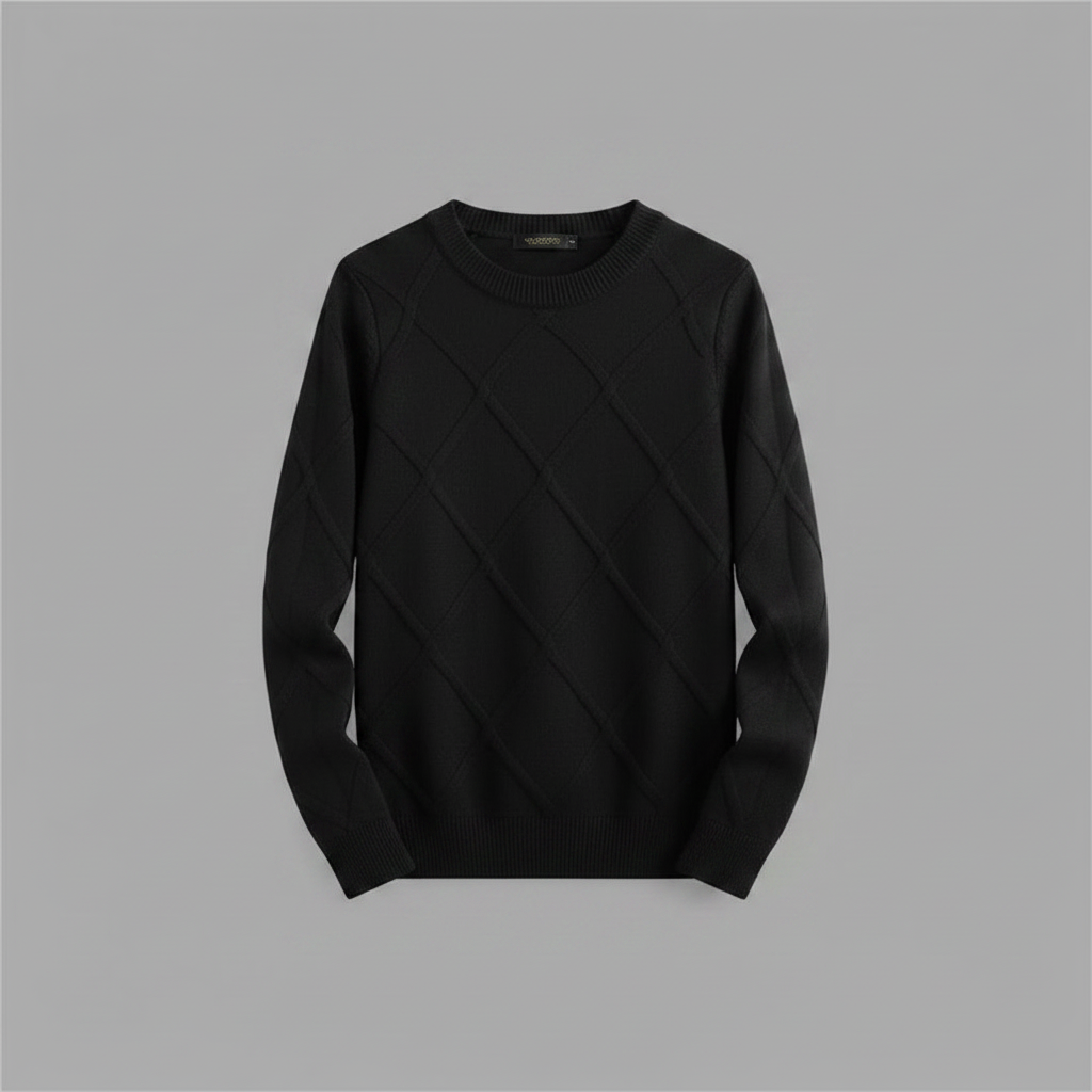 Cashmere Blend Pullover Sweater | Men's Lightweight Knitwear