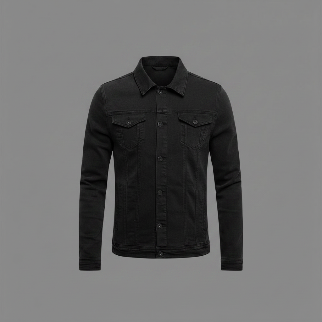 Classic Slim Fit Denim Jacket | Modern and versatile
