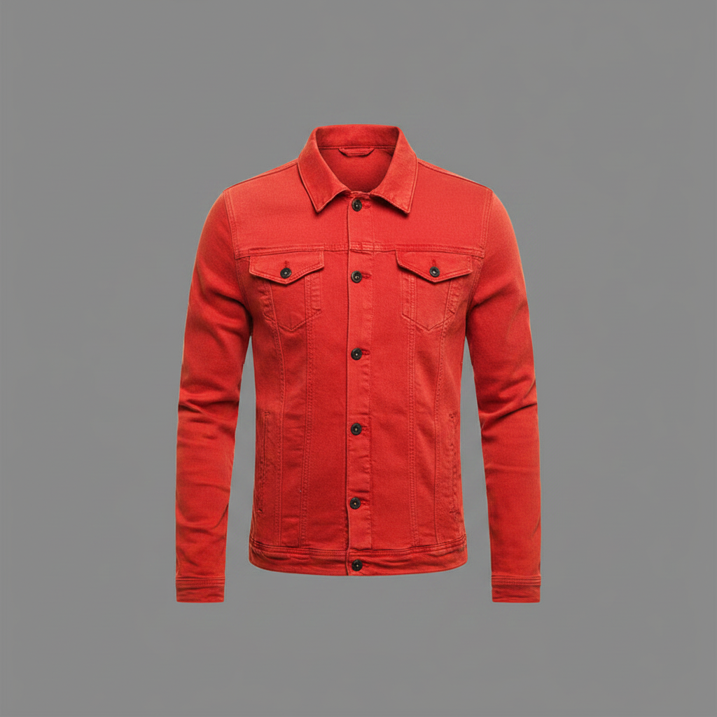 Classic Slim Fit Denim Jacket | Modern and versatile