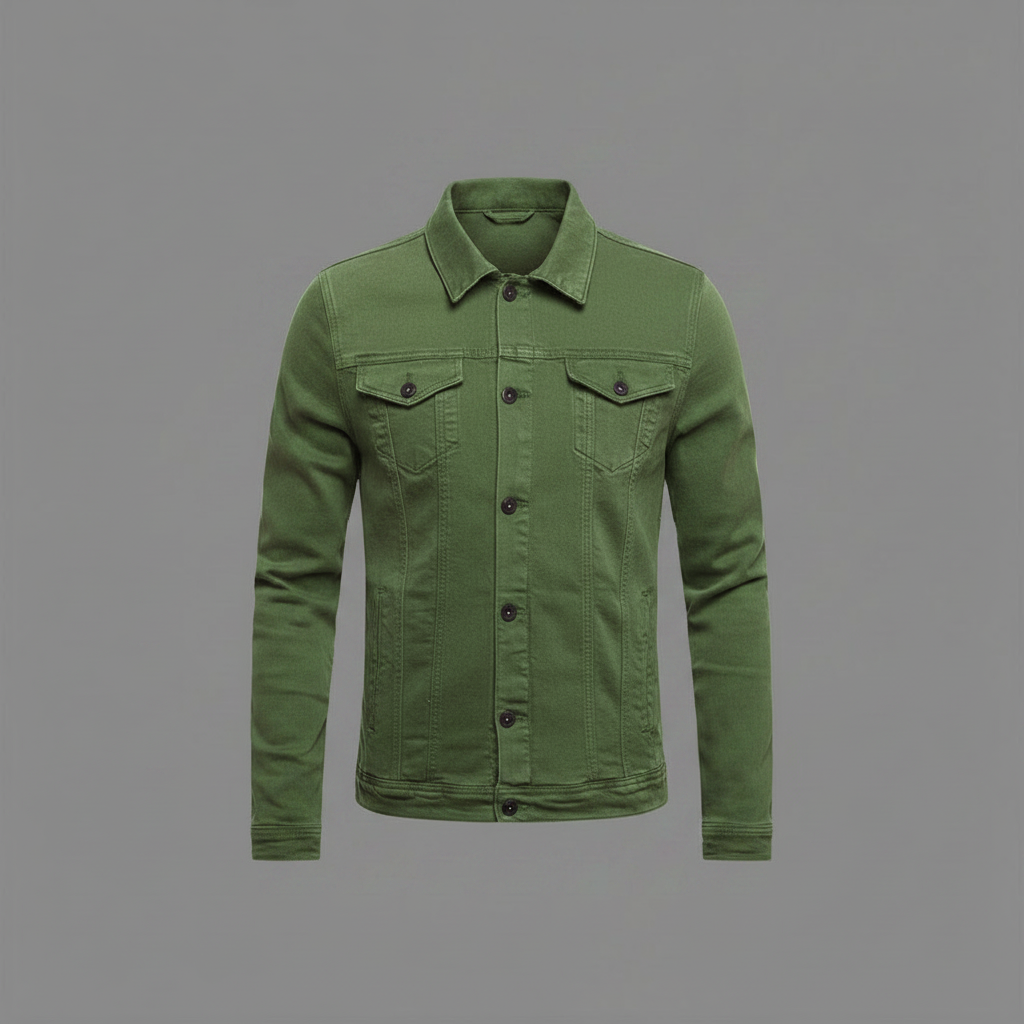 Classic Slim Fit Denim Jacket | Modern and versatile