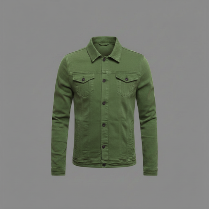 Classic Slim Fit Denim Jacket | Modern and versatile