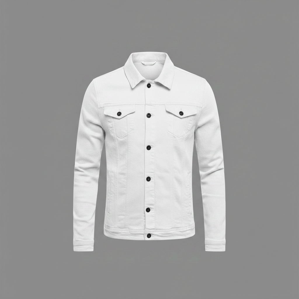 Classic Slim Fit Denim Jacket | Modern and versatile