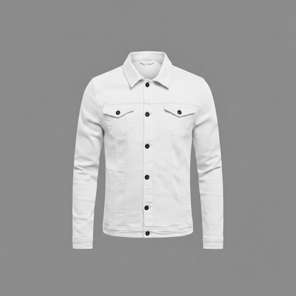Classic Slim Fit Denim Jacket | Modern and versatile