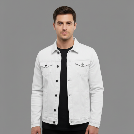 Classic Slim Fit Denim Jacket | Modern and versatile