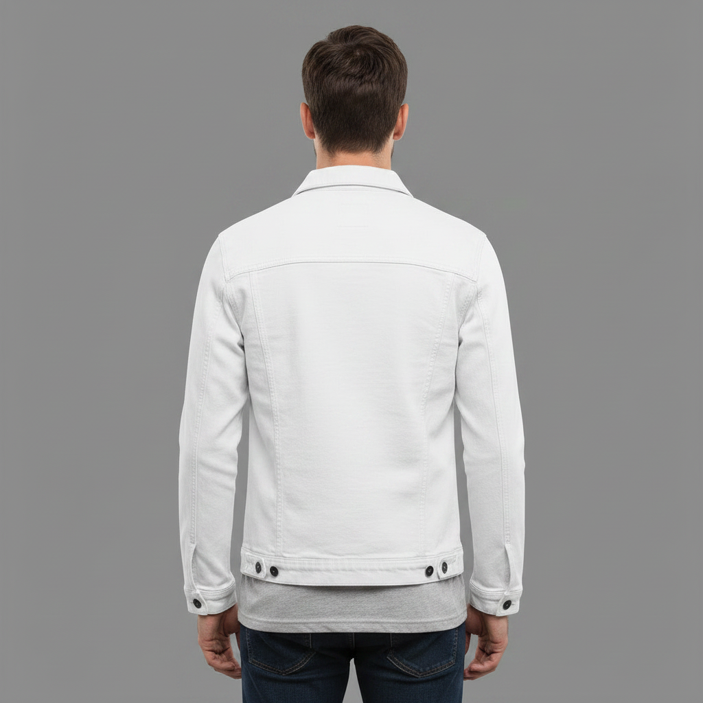 Classic Slim Fit Denim Jacket | Modern and versatile