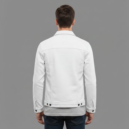 Classic Slim Fit Denim Jacket | Modern and versatile