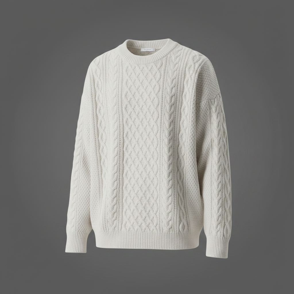 Crew Neck Sweater | Men's Tailored Fit Knitwear