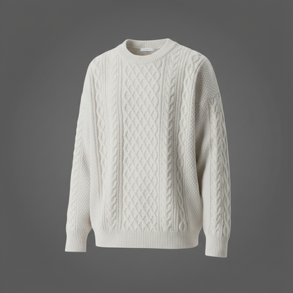Crew Neck Sweater | Men's Tailored Fit Knitwear