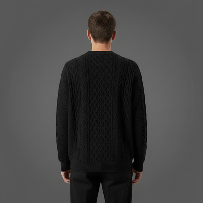 Crew Neck Sweater | Men's Tailored Fit Knitwear