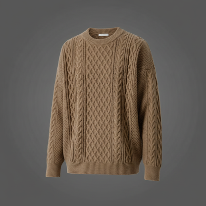 Crew Neck Sweater | Men's Tailored Fit Knitwear