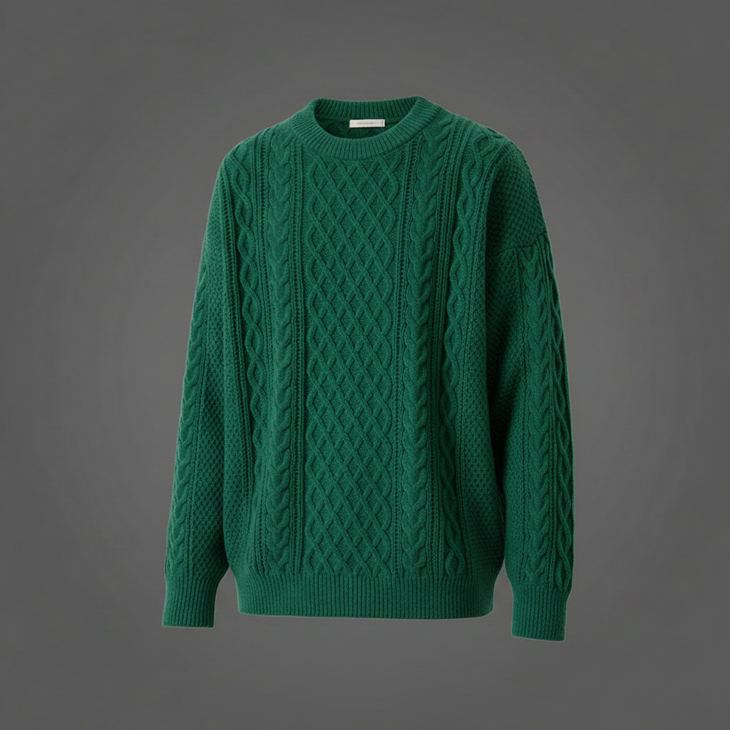 Crew Neck Sweater | Men's Tailored Fit Knitwear