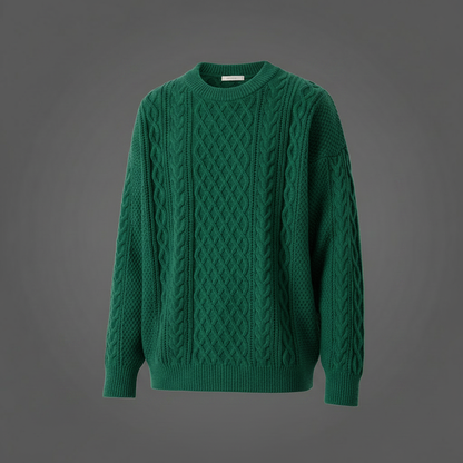 Crew Neck Sweater | Men's Tailored Fit Knitwear