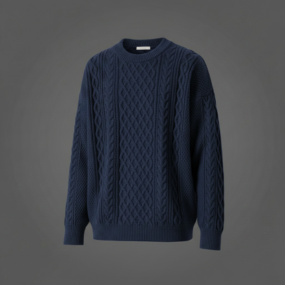 Crew Neck Sweater | Men's Tailored Fit Knitwear