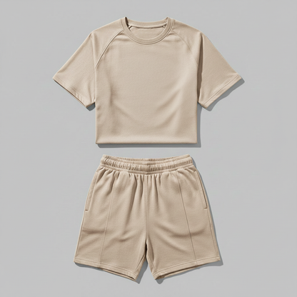Men's Summer Casual Set | Shorts and Shirt Combination