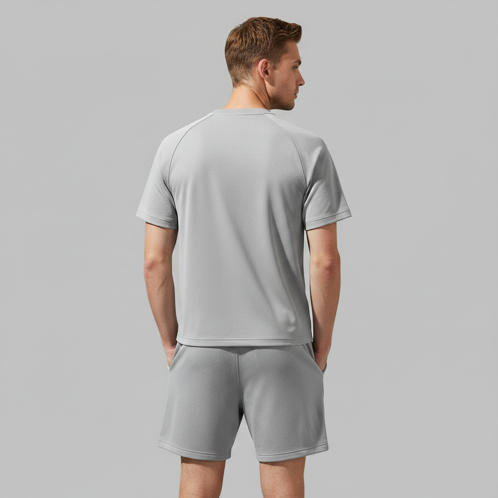 Men's Summer Casual Set | Shorts and Shirt Combination