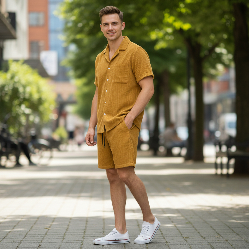 Harold Men's Two-Piece Set | Stylish Summer Outfit