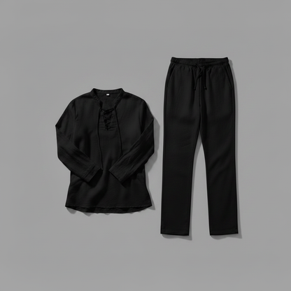 Milo | Men's Two Piece Set White