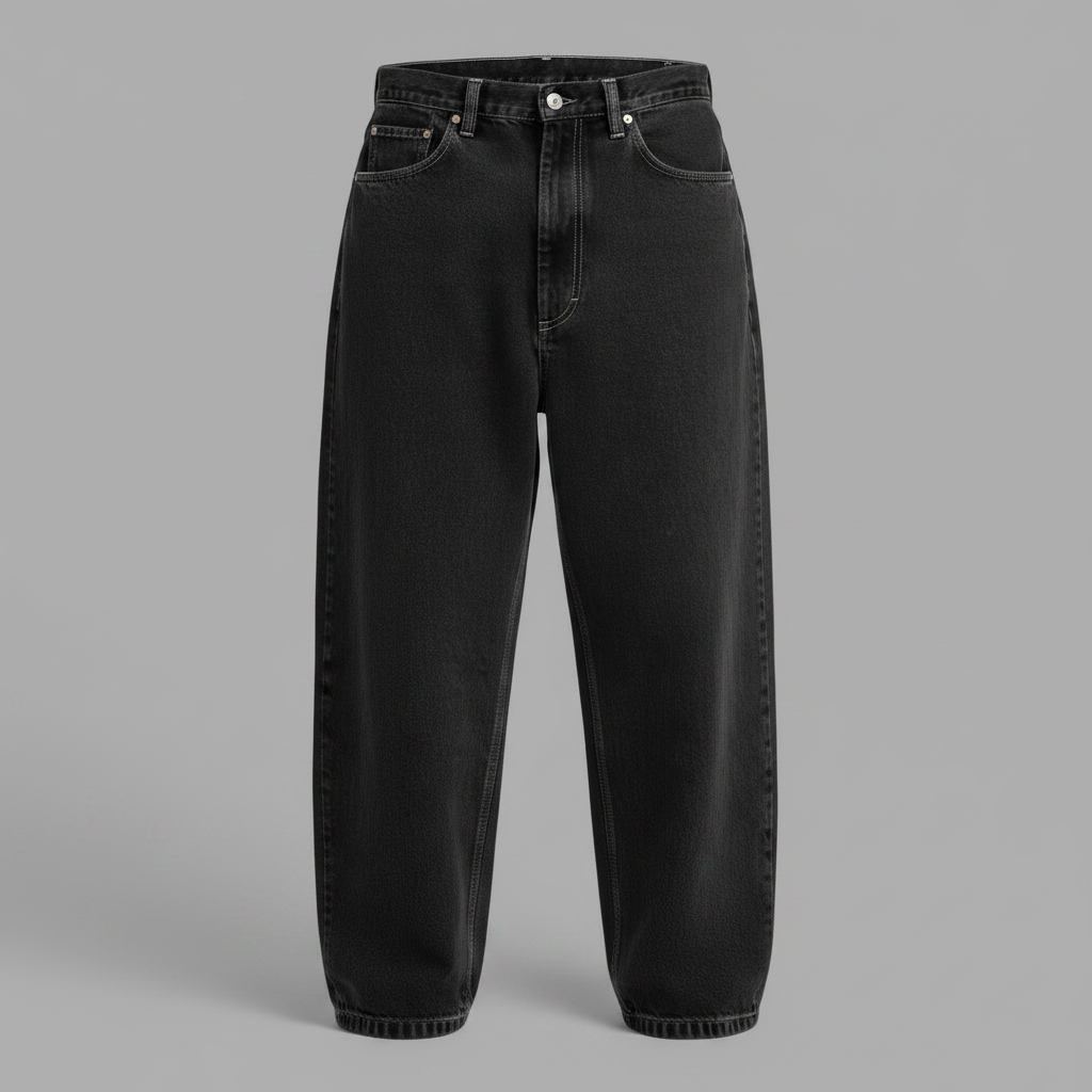 Loose Fit Wide Leg Jeans | Comfortable Urban Pants