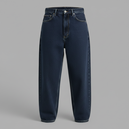 Loose Fit Wide Leg Jeans | Comfortable Urban Pants