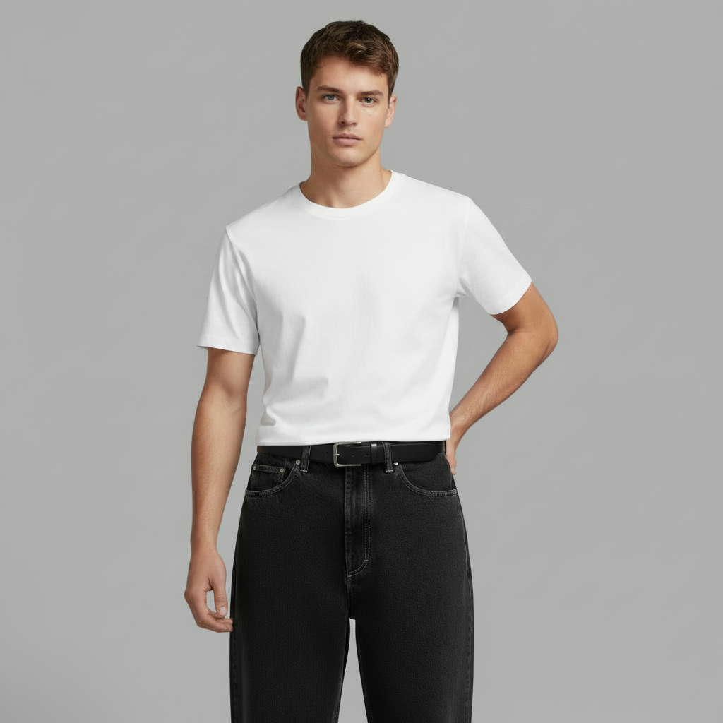 Loose Fit Wide Leg Jeans | Comfortable Urban Pants