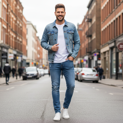 Liam Slim Fit Ripped Jeans | Men's Pants