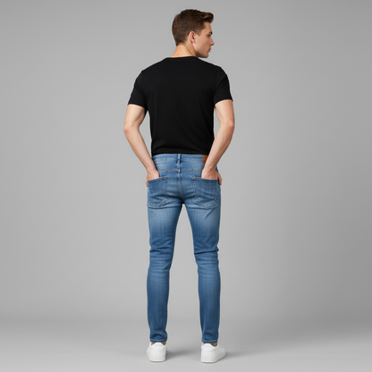 Liam Slim Fit Ripped Jeans | Men's Pants