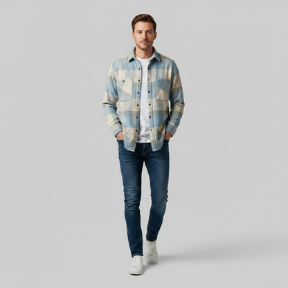 Lars Men's Warm Shirt | Comfortable Casual Shirt