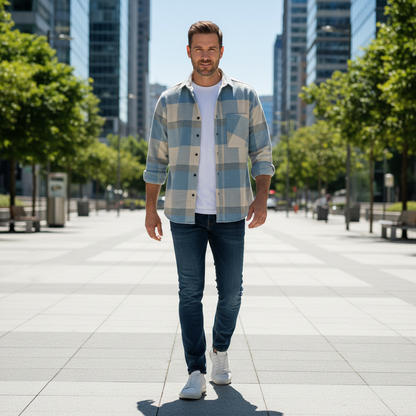 Lars Men's Warm Shirt | Comfortable Casual Shirt