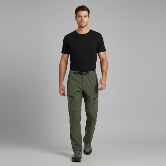 Men's Convertible Hiking Pants | Zip-Off Outdoor Trousers