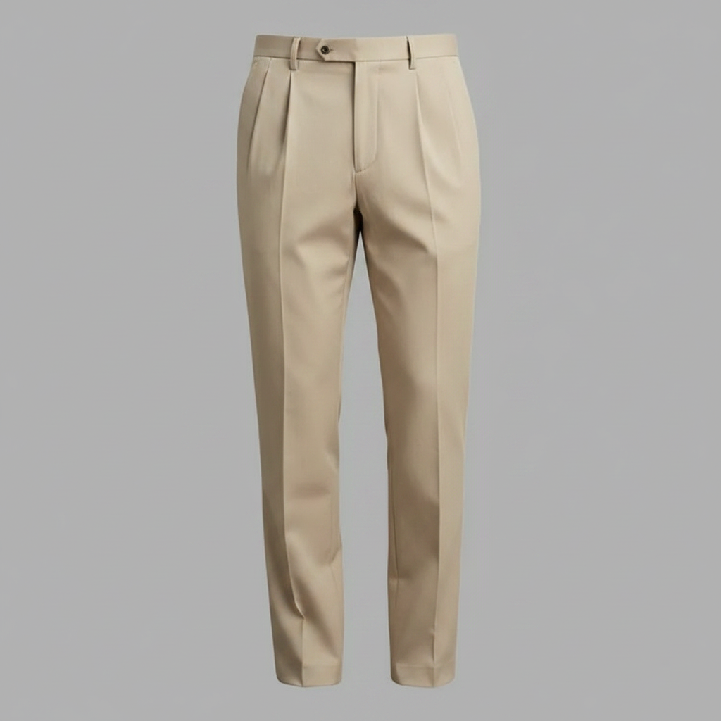 Men's Straight Cut Trousers | Durable Business Wear
