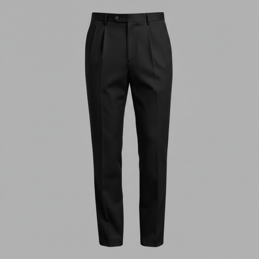 Men's Straight Cut Trousers | Durable Business Wear