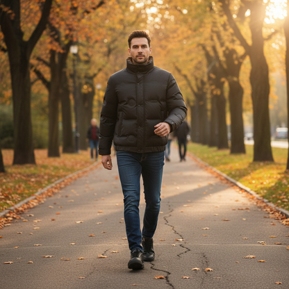 Men's Thick Down Jacket | Casual Winter Coat