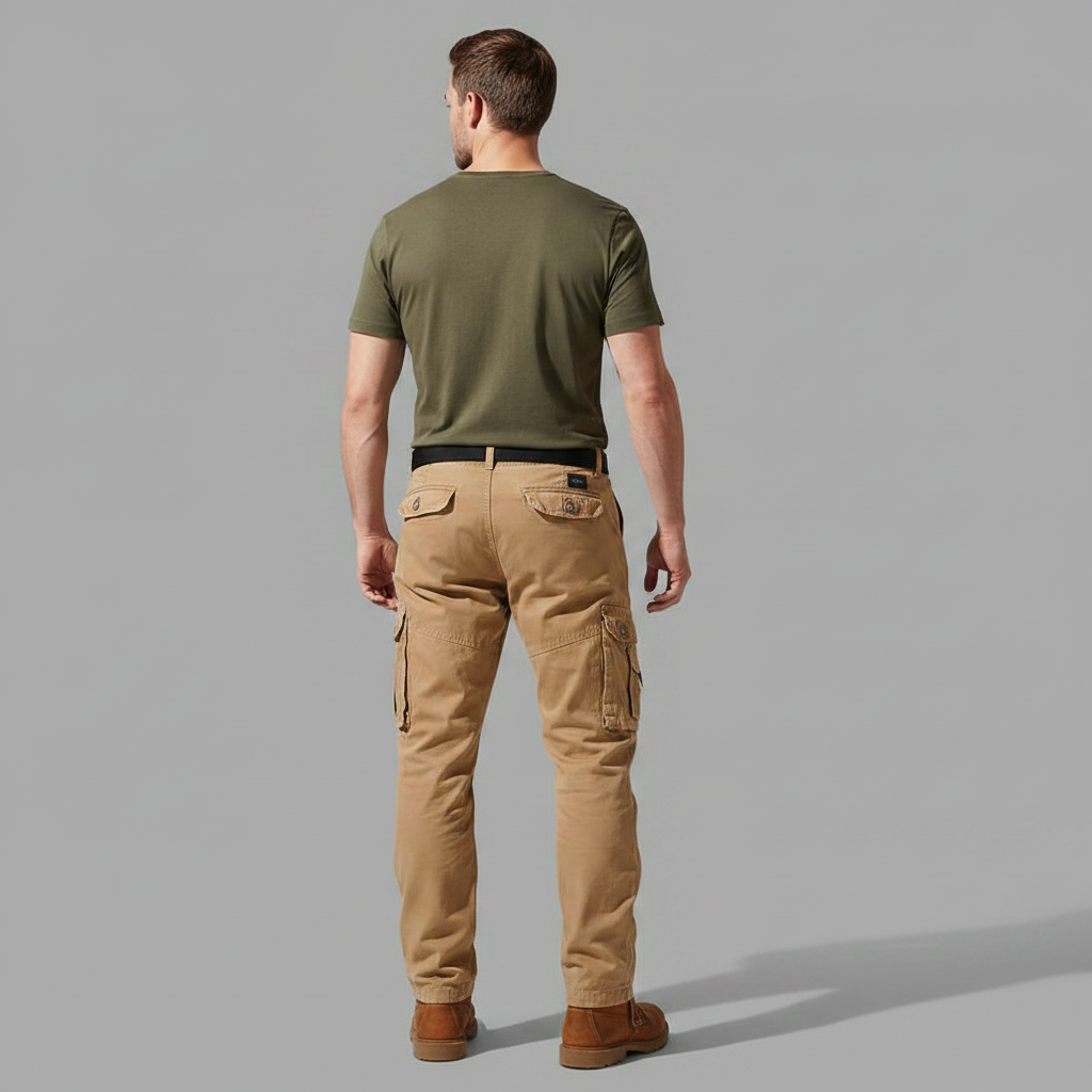 Men's Relaxed Fit Cargo Trousers | Versatile Cargo Pants