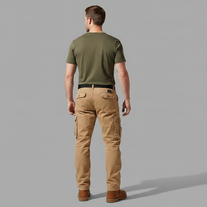 Men's Relaxed Fit Cargo Trousers | Versatile Cargo Pants