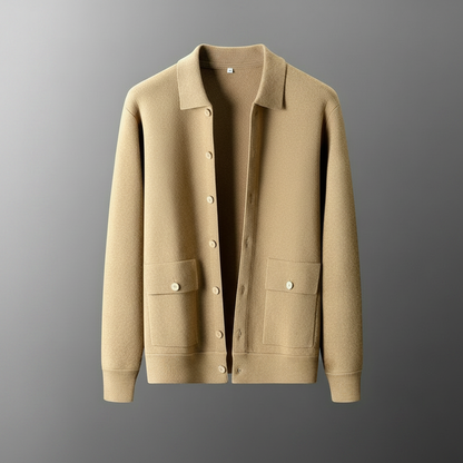 Ronan Dense Knit Cardigan | Men's Cardigan Sweater